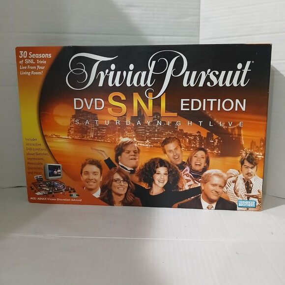 Milton Bradley Trivial Pursuit: SNL Saturday Night Live DVD Edition Game. - Picture 1 of 8